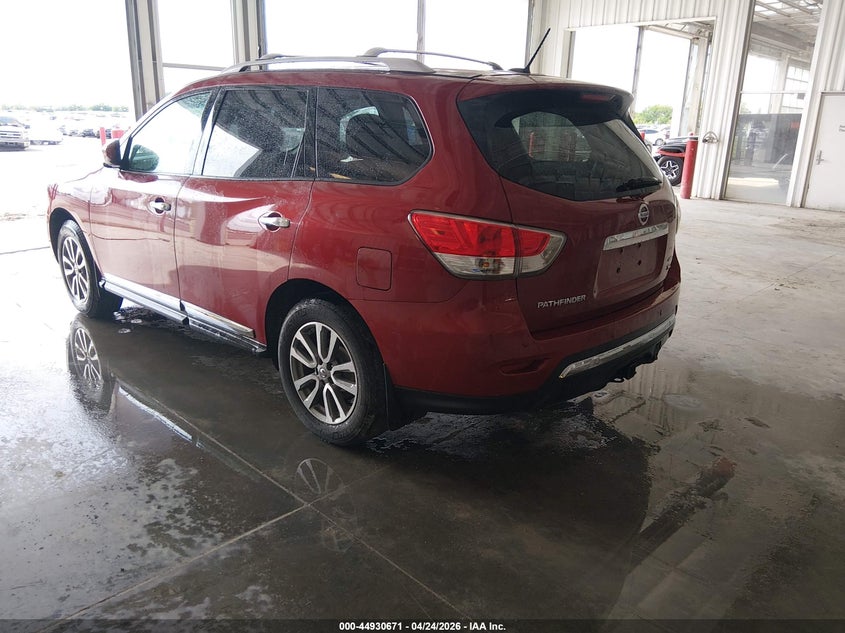 Vin: 5n1ar2mm4ec729574, lot: 45428060, nissan pathfinder sl 20143