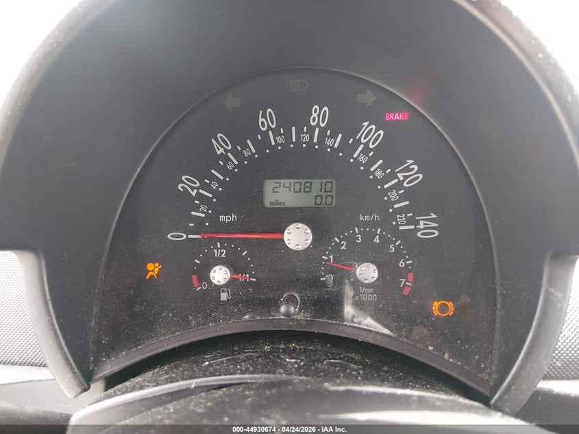 2002 VOLKSWAGEN BEETLE HATCHBACK 2.0L I-4 115HP