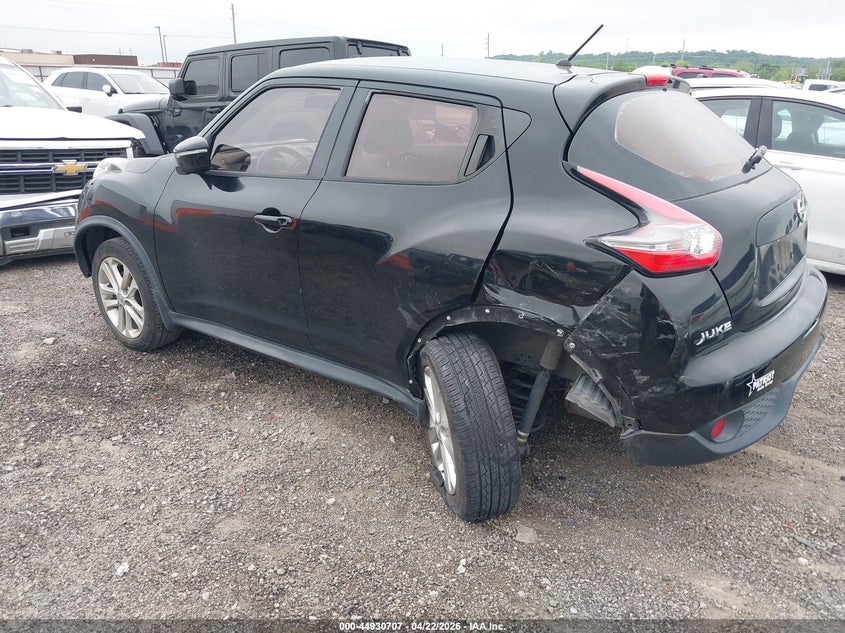 Vin: jn8af5mrxft502907, lot: 45428096, nissan juke s 20153