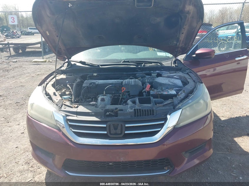 2013 HONDA ACCORD SEDAN 2.4L I-4 DI, DOHC, VVT, 185HP