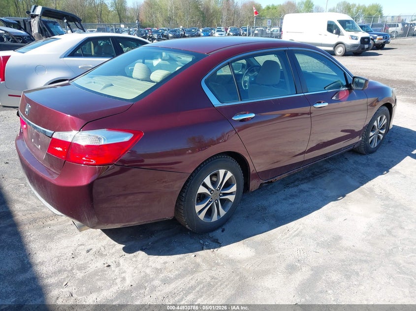 2013 HONDA ACCORD SEDAN 2.4L I-4 DI, DOHC, VVT, 185HP