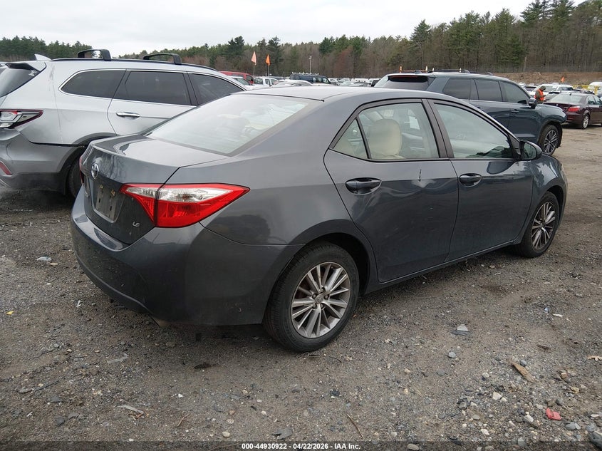 2015 Toyota Corolla Le Plus