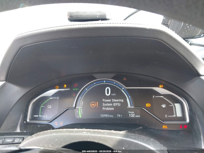 2018 Honda Clarity Plug-In Hybrid VIN: JHMZC5F12JC012600 Lot: 44930930
