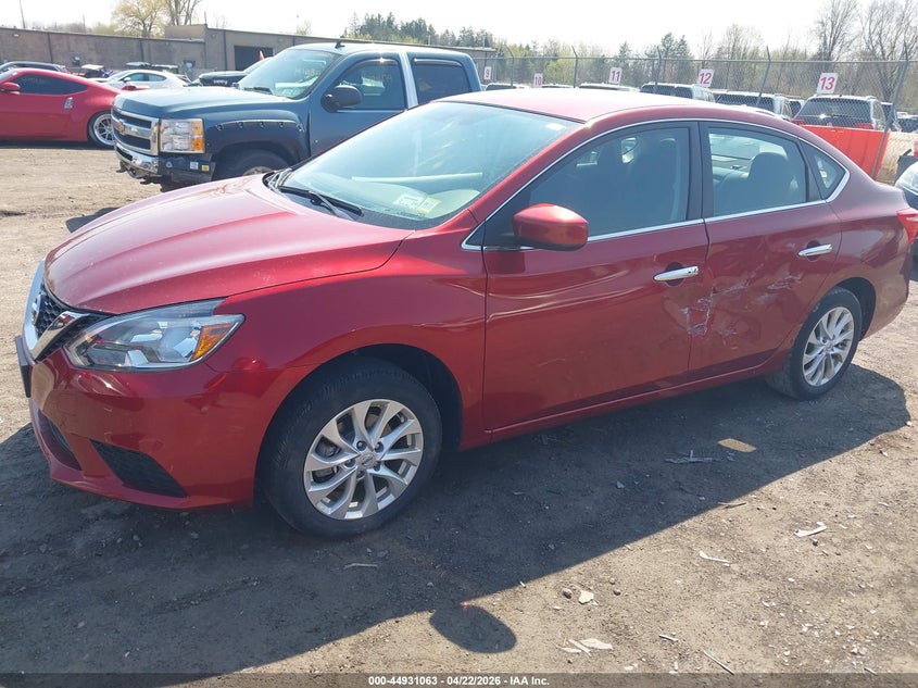 2019 Nissan Sentra Sv 3N1AB7AP1KY275584 photo 1