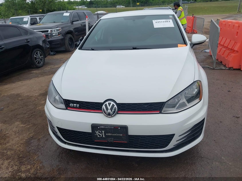2016 Volkswagen Golf Gti S 4-Door VIN: 3VW4T7AU3GM018452 Lot: 44931084