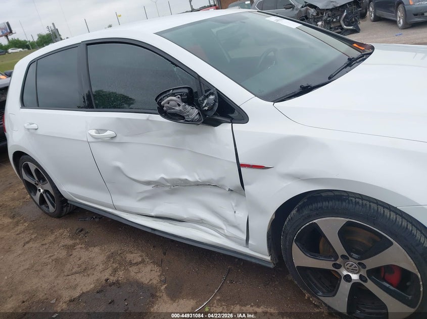 2016 Volkswagen Golf Gti S 4-Door VIN: 3VW4T7AU3GM018452 Lot: 44931084