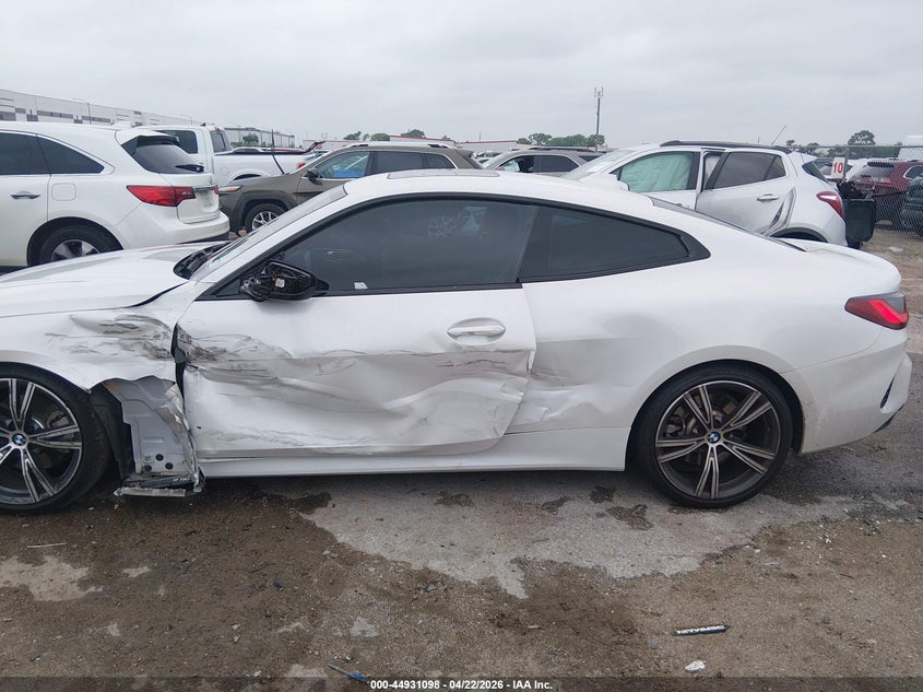 2021 BMW 430I VIN: WBA53AP02MCF74550 Lot: 44931098