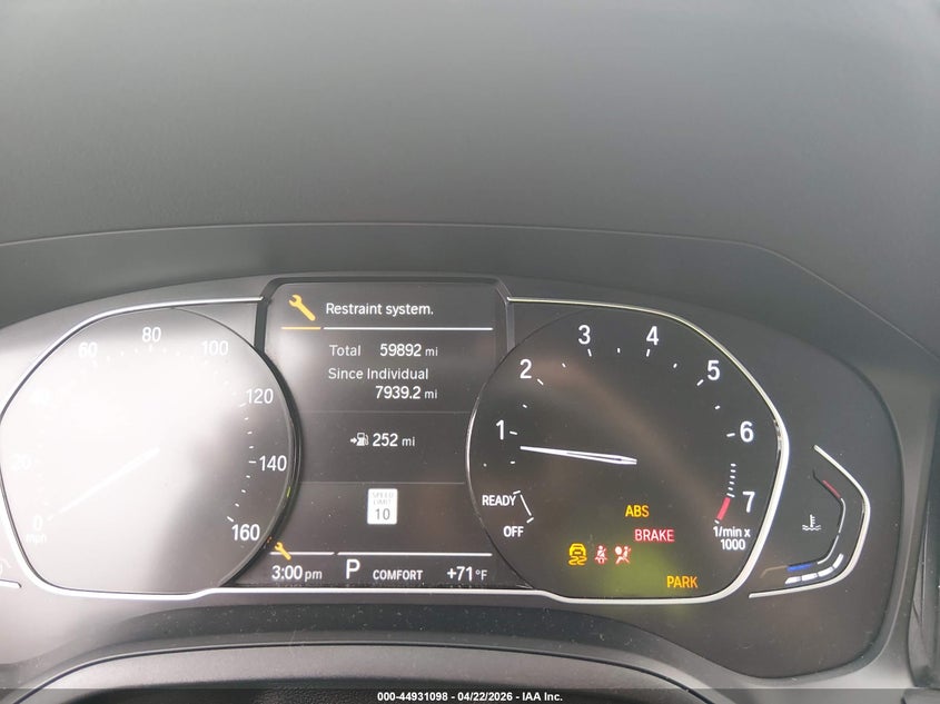 2021 BMW 430I VIN: WBA53AP02MCF74550 Lot: 44931098