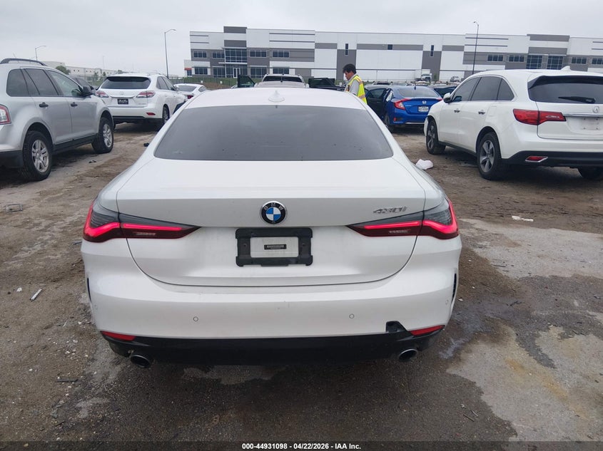 2021 BMW 430I VIN: WBA53AP02MCF74550 Lot: 44931098