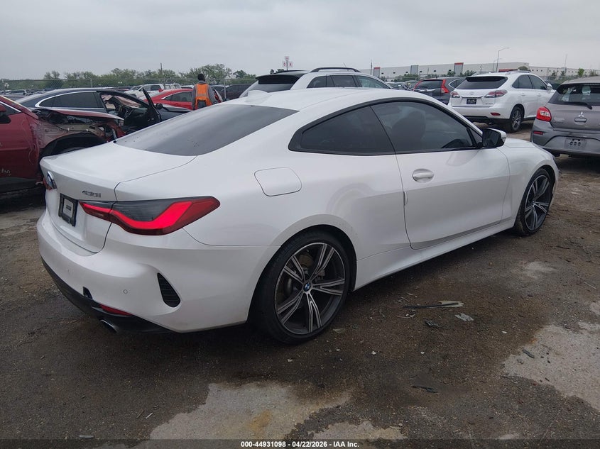 Vin: wba53ap02mcf74550, lot: 45428487, bmw 430i 20214