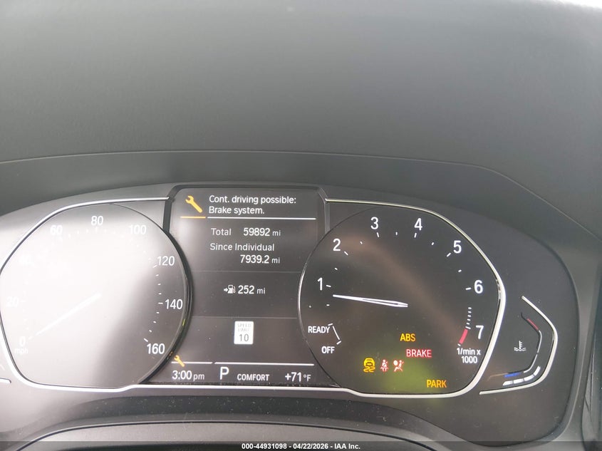 2021 BMW 430I VIN: WBA53AP02MCF74550 Lot: 44931098