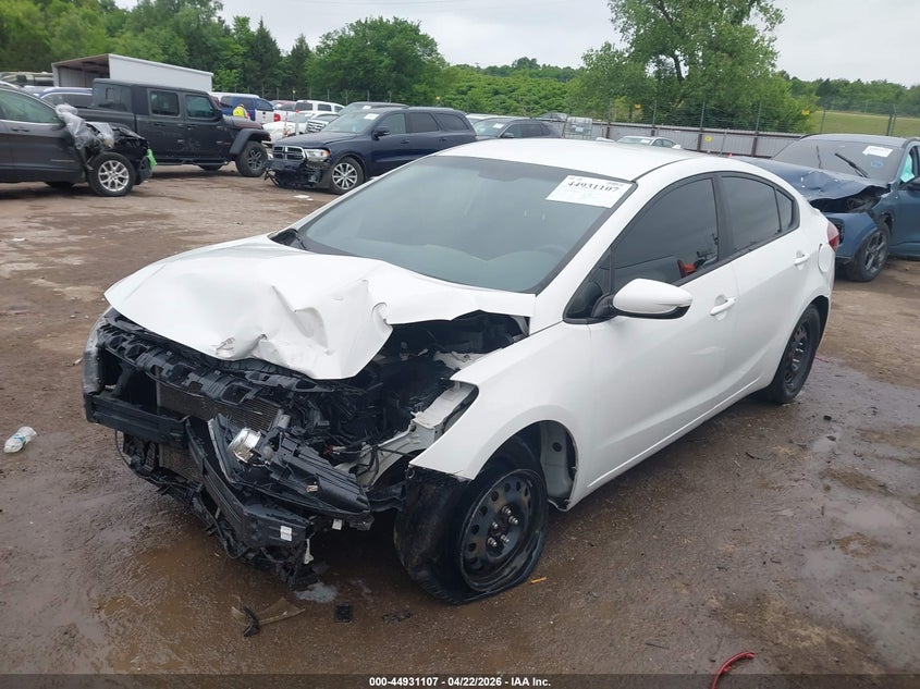 Vin: 3kpfk4a77he141819, lot: 45428496, kia forte lx 20172