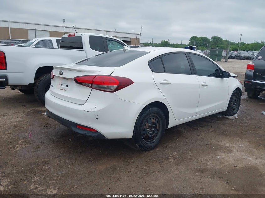 Vin: 3kpfk4a77he141819, lot: 45428496, kia forte lx 20174