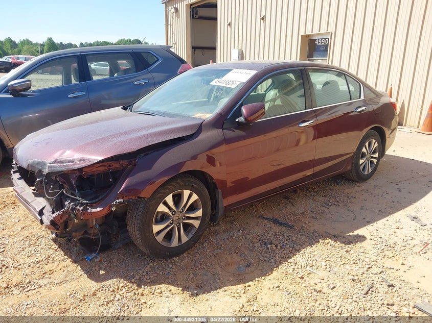 2015 Honda Accord Lx 1HGCR2F39FA052280 photo 1