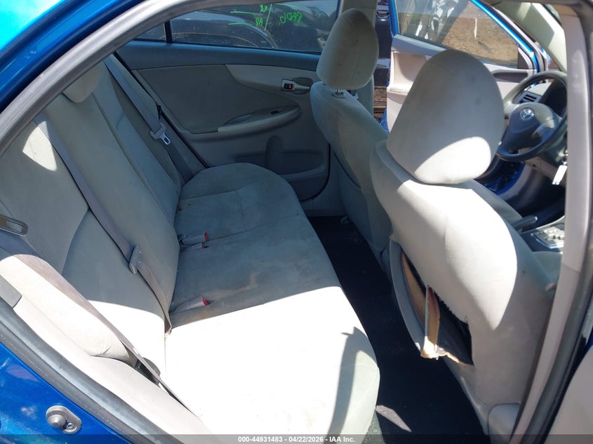 2010 Toyota Corolla 1.8 Le blue Lot 111044931483 Vin 2T1BU4EE7AC350080