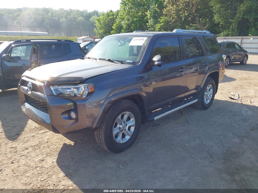 Vin: jtebu5jr3g5300020, lot: 45428974, toyota 4runner sr5 premium 20162