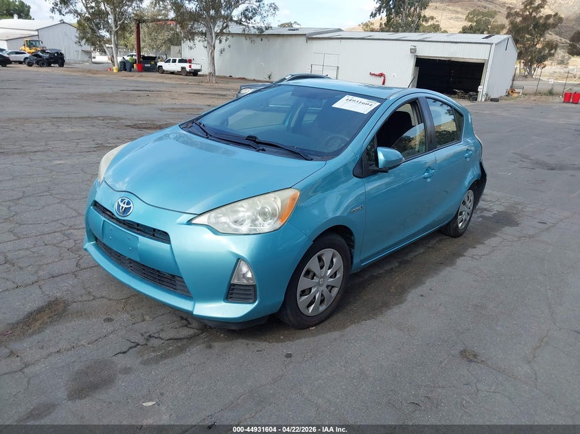 2012 Toyota Prius C Two JTDKDTB30C1026036 photo 1