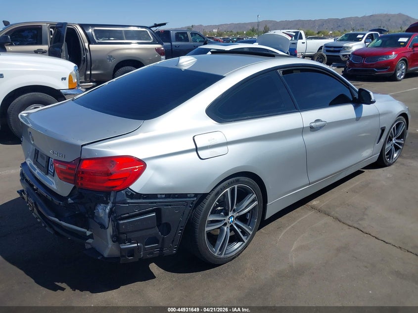 Vin: wba3n7c57ef718158, lot: 45429038, bmw 428i 20144