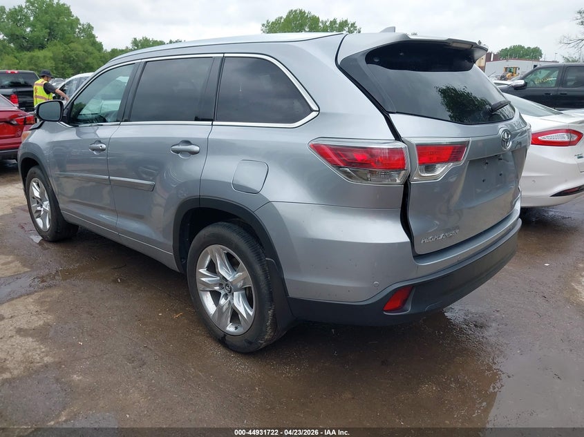 Vin: 5tddkrfh0gs349129, lot: 45429111, toyota highlander limited platinum v6 20163
