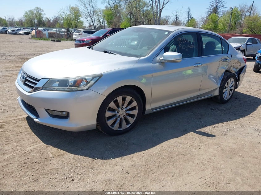 2015 Honda Accord Ex-L V-6 1HGCR3F80FA021291 photo 1