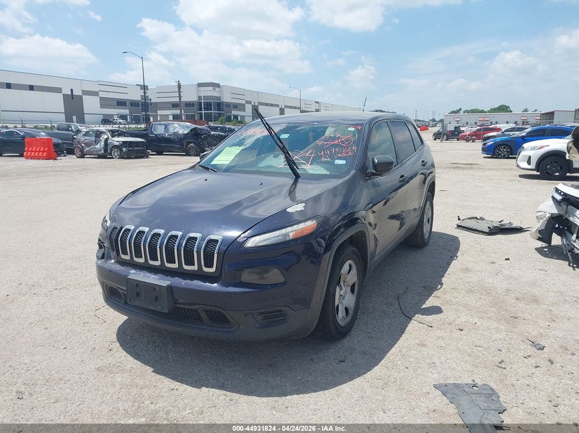 1C4PJLAB5EW178911 2014 Jeep Cherokee Sport photo 1