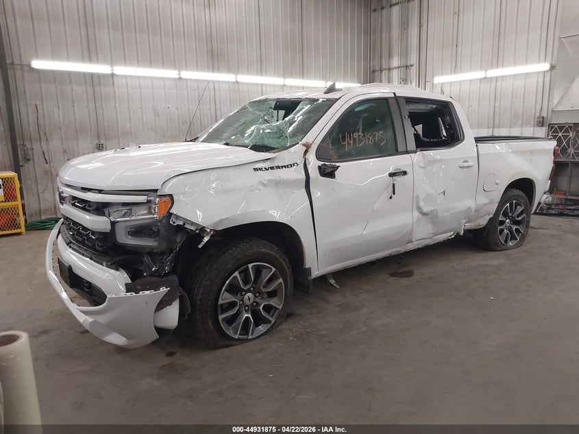 2022 CHEVROLET SILVERADO 1500 auction photo 2