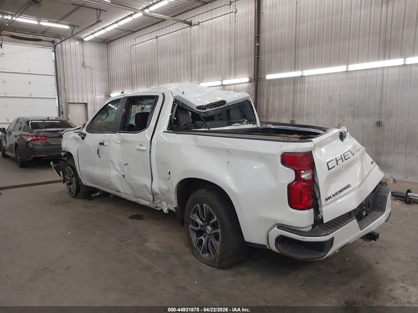 2022 CHEVROLET SILVERADO 1500 auction photo 3