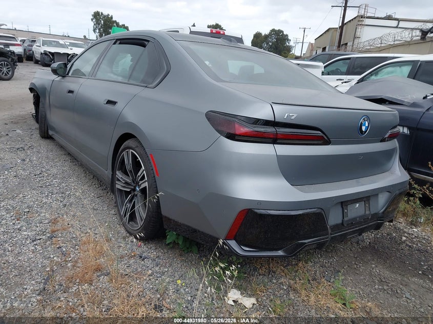 Vin: wby53ej07pcn87829, lot: 45429369, bmw i7 xdrive60 20233