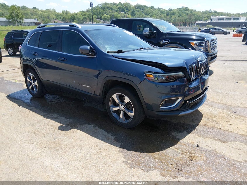 2019 JEEP CHEROKEE LIMITED 4X4