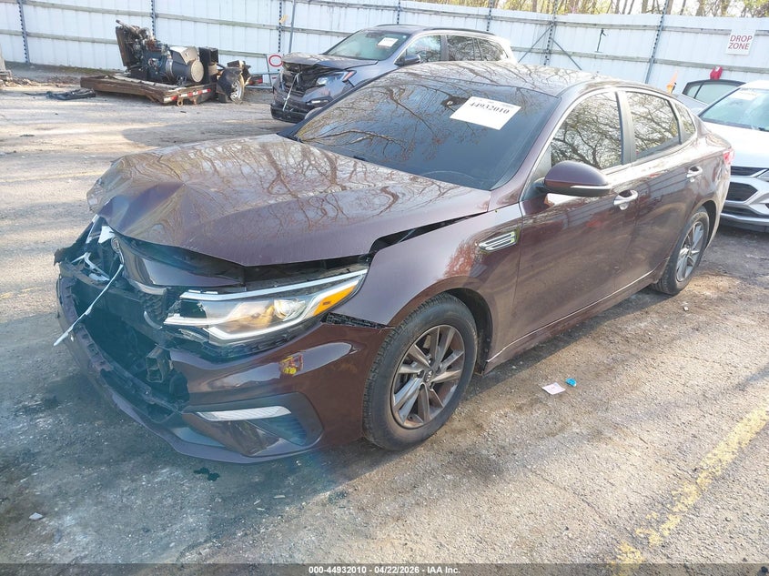 Vin: 5xxgt4l32lg404116, lot: 45429399, kia optima lx 20202
