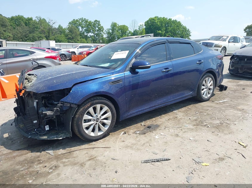 Vin: 5xxgt4l39jg247360, lot: 45429440, kia optima s 20182