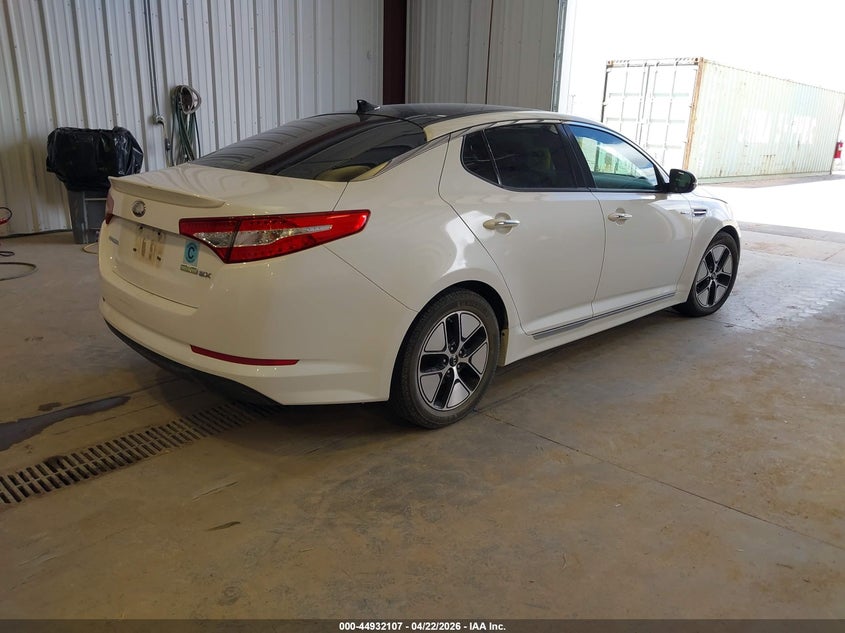 Vin: knagm4ad7d5042313, lot: 45429496, kia optima hybrid ex 20134