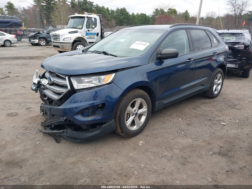 Vin: 2fmpk4g90hbc29112, lot: 45429497, ford edge se 20172