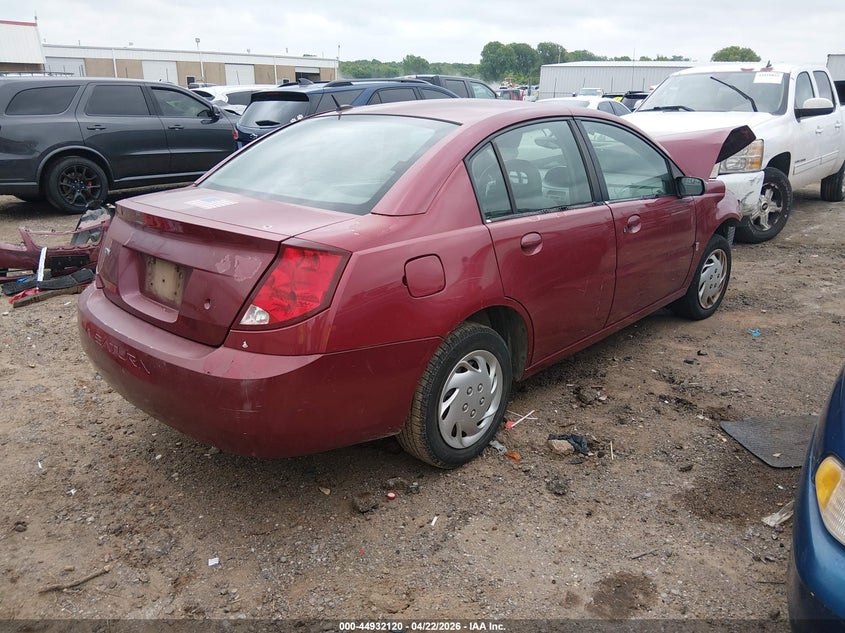 2007 SATURN ION SEDAN 2.2L I-4 DOHC, 145HP