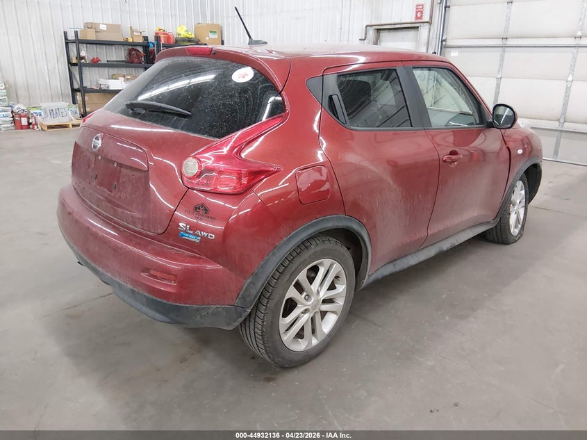 Vin: jn8af5mv3dt206959, lot: 45429525, nissan juke sl 20134