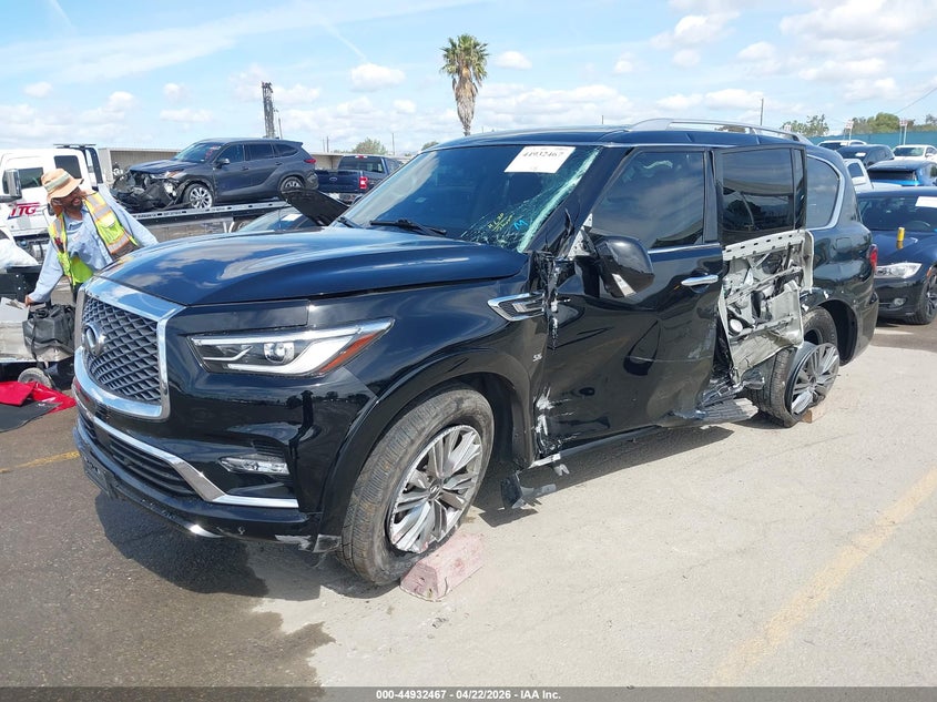 Vin: jn8az2nfxj9662981, lot: 45429856, infiniti qx80 20182