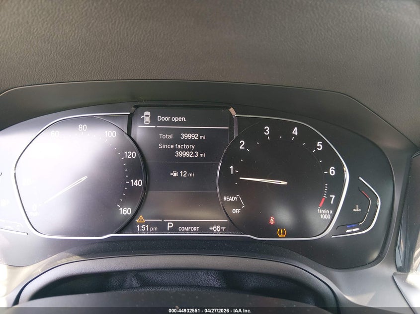 2021 BMW 330I VIN: 3MW5R1J02M8B83765 Lot: 44932551