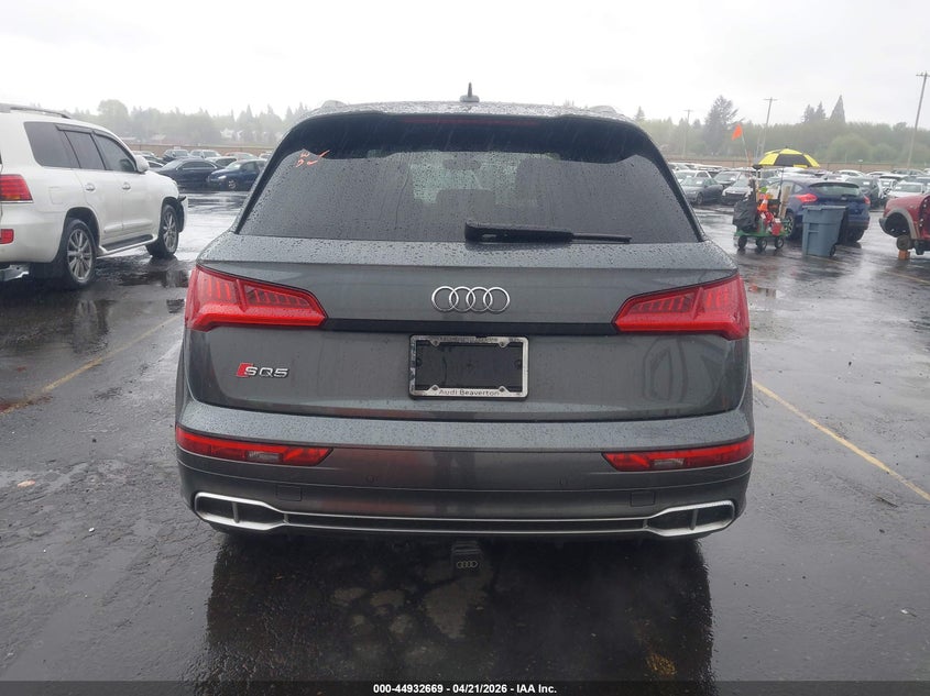 2018 Audi Sq5 3.0T Premium Plus VIN: WA1A4AFY3J2134576 Lot: 44932669