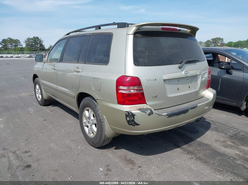2002 Toyota Highlander Limited V6