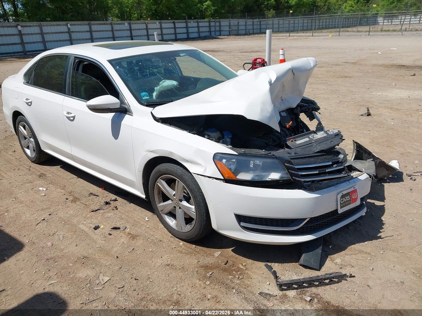 2012 VOLKSWAGEN PASSAT 2.5L SE