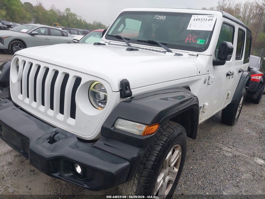 2021 Jeep Wrangler Unlimited Sport S 4x4 1C4HJXDN4MW637295 photo 1