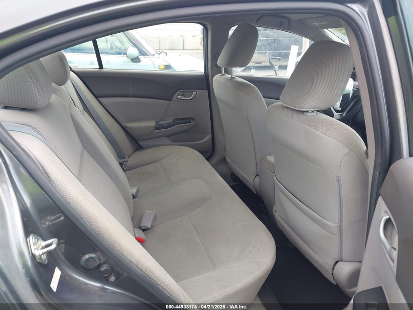 2012 Honda Civic 1.8 Lx grey Lot 111044933174 Vin 2HGFB2F51CH573817