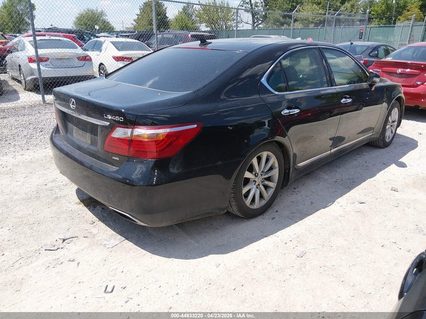 Vin: jthcl5ef9a5007014, lot: 45430609, lexus ls 460 20104