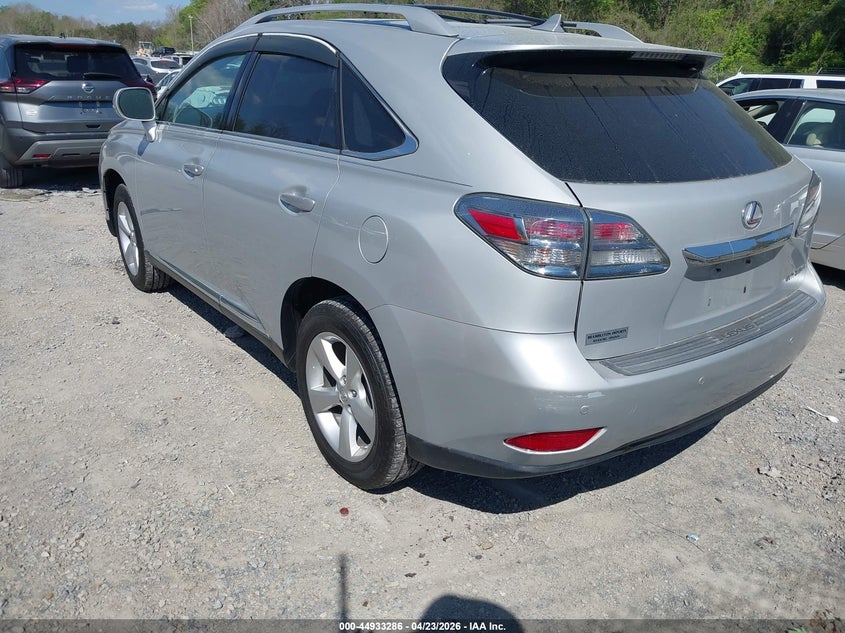 2T2BK1BAXCC124717 2012 Lexus Rx 3.5 Rx 350 silver