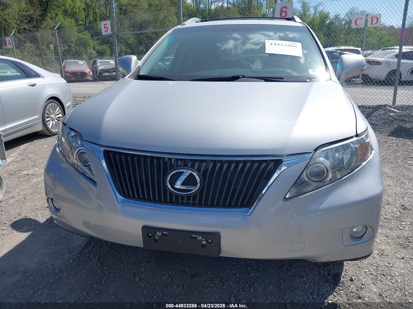 2T2BK1BAXCC124717 2012 Lexus Rx 3.5 Rx 350 silver