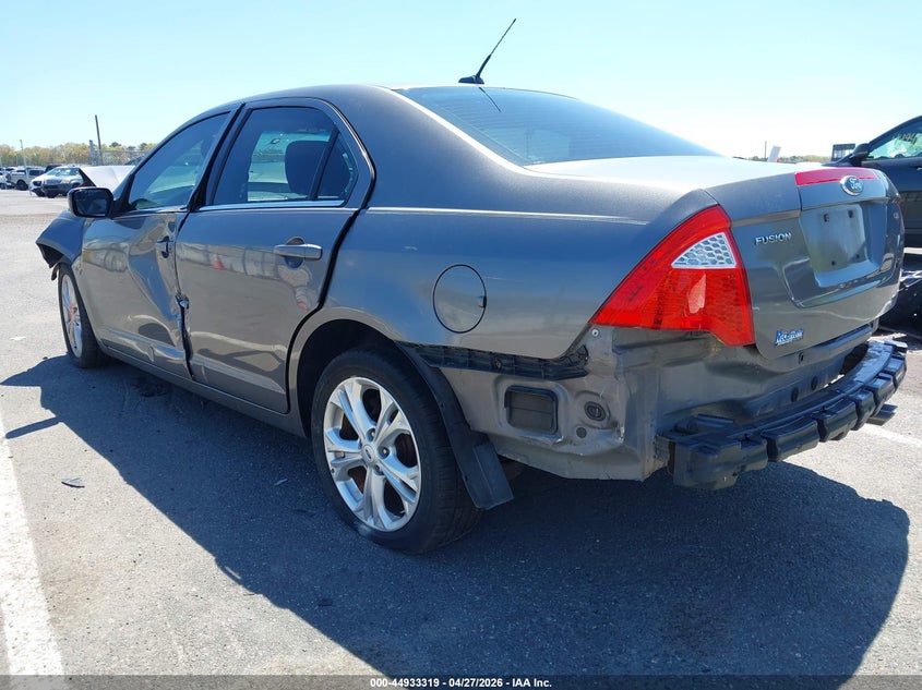 Vin: 3fahp0ha2cr417755, lot: 45430708, ford fusion se 20123