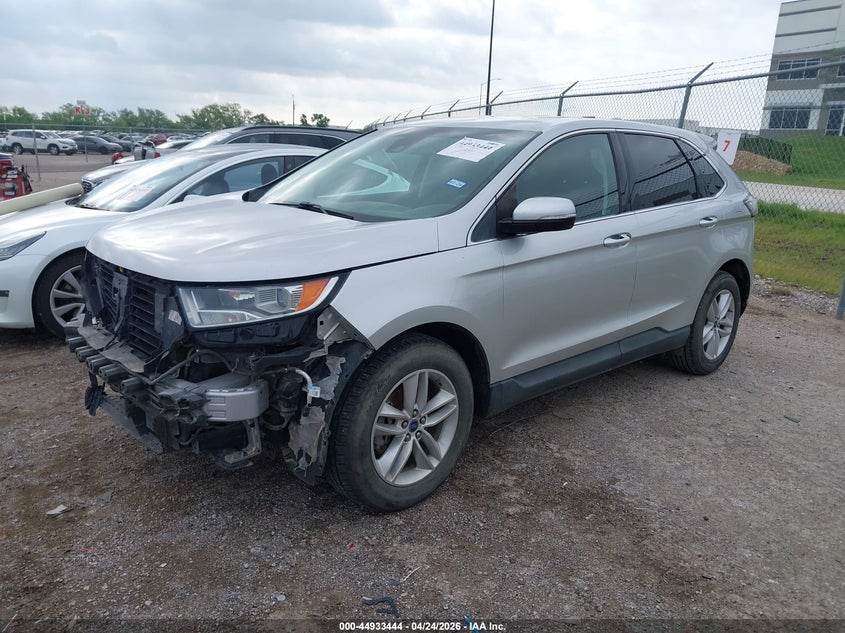 Vin: 2fmpk3j9xjbb96080, lot: 45430833, ford edge sel 20182