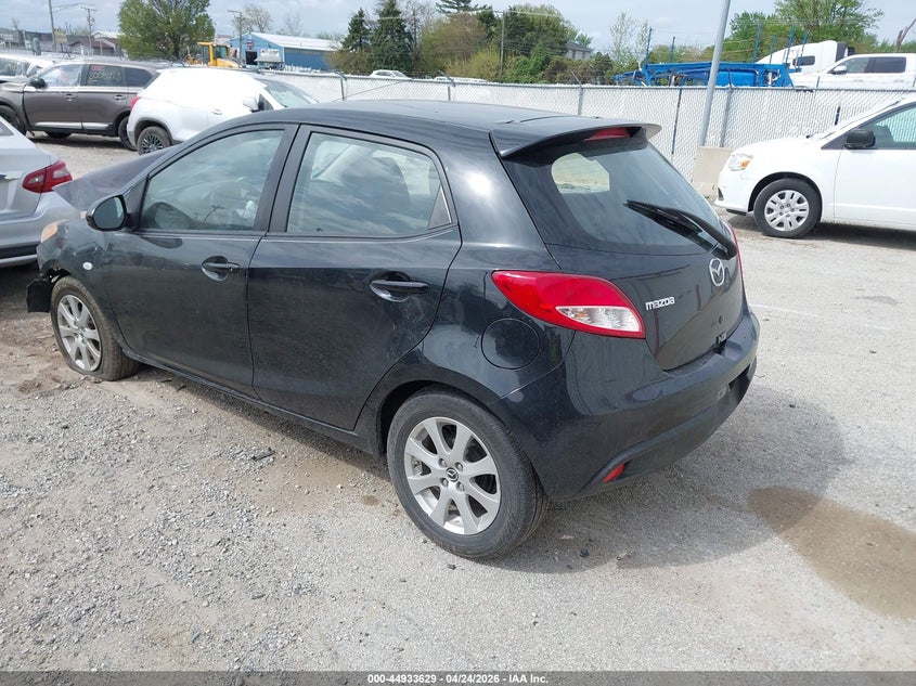 Vin: jm1de1ly5e0176804, lot: 45431018, mazda mazda2 touring 20143