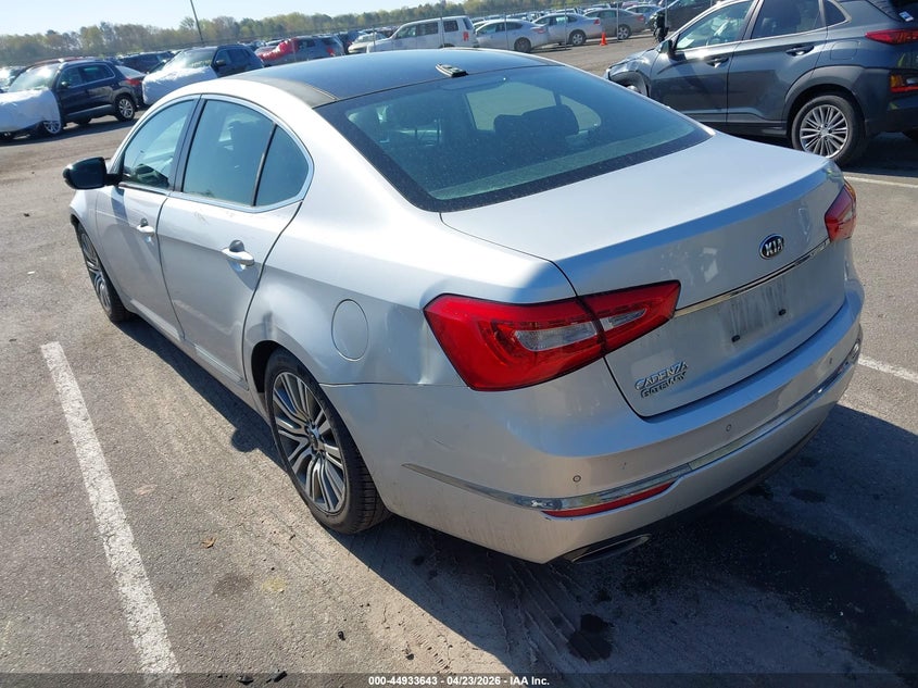 Vin: knaln4d73g5217601, lot: 45431032, kia cadenza premium 20163