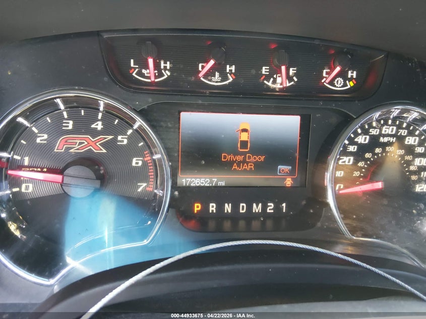 2013 FORD F-150 TRUCK 3.5L V-6 DI, DOHC, VVT, TURBO, 365HP
